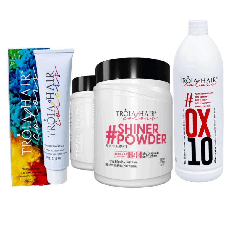 Descoloração Completo Troia Hair – Pó Ox 