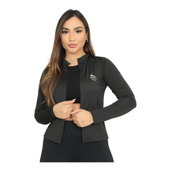 Blusa Academia Corta Vento Jaqueta Proteção Sola