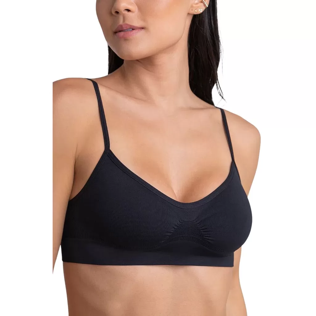 Sutiã Lupo Sem Costura Top Basico Microfibra Loba Original