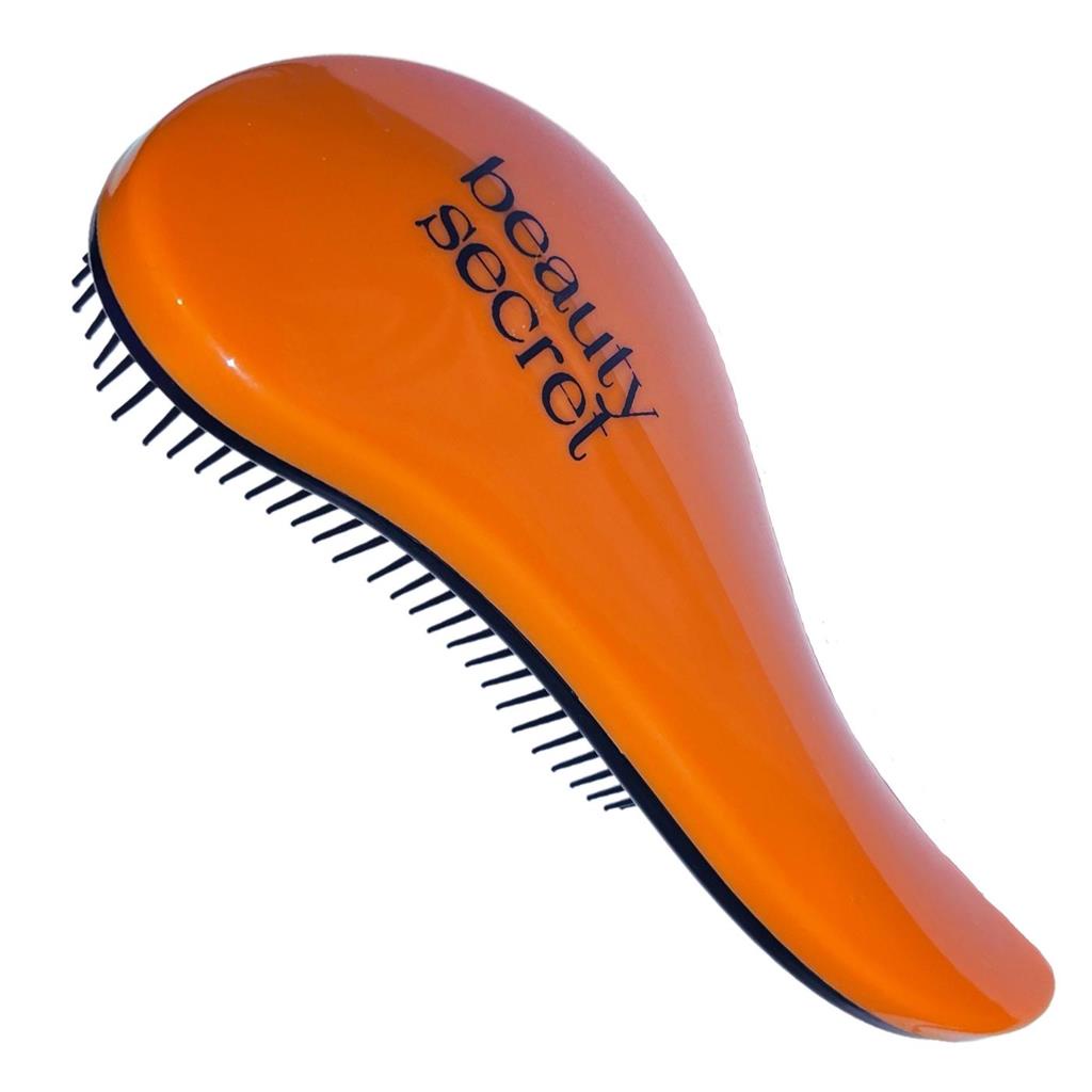 Escova Magica Beauty Secret com efeito Anti-Frizz Laranja