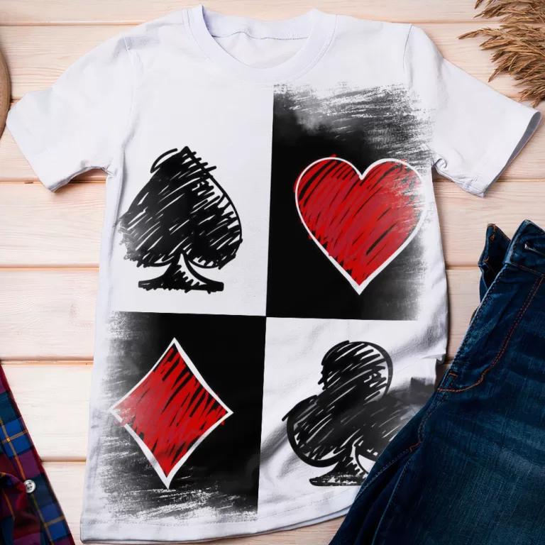 Camiseta Jogo Baralho Cartas Nipes 200-5 – D
