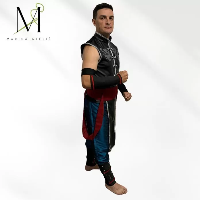 Fantasia Cosplay Kung Lao de Mortal Kombat