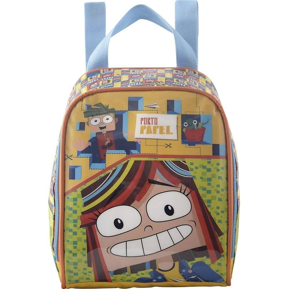 Lancheira Escolar Infantil Porto Papel Matilde Xeryus