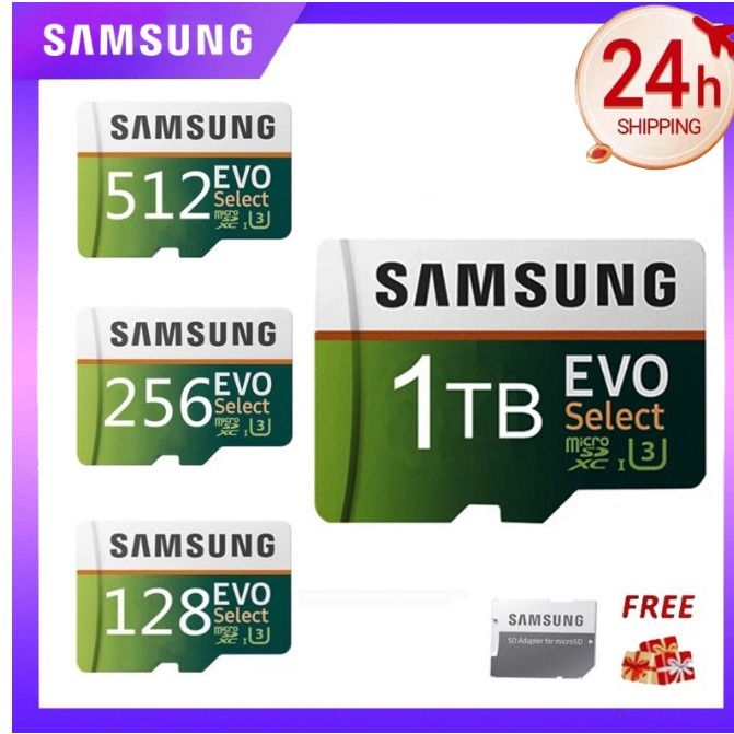 Cartão De Memória micro sd Samsung 1T  c10 u3 tf