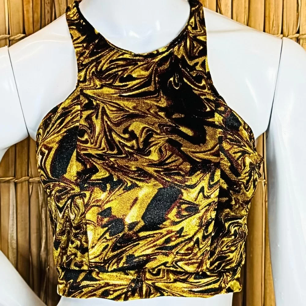 Cropped Costa trançada Aulas Dança do Ventre – Envio Imediato RMA-87