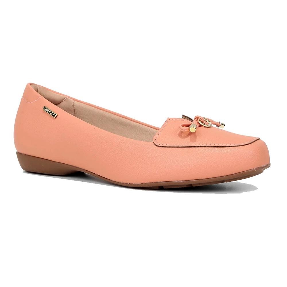 Mocassim Modare Casual Feminino – Laranja Claro