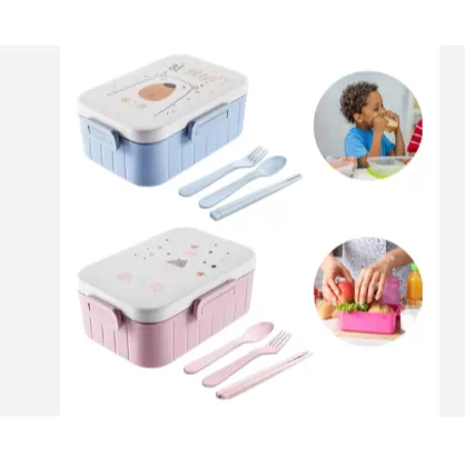 Pote Marmita Infantil Com Divisorias Marmitinha Cr