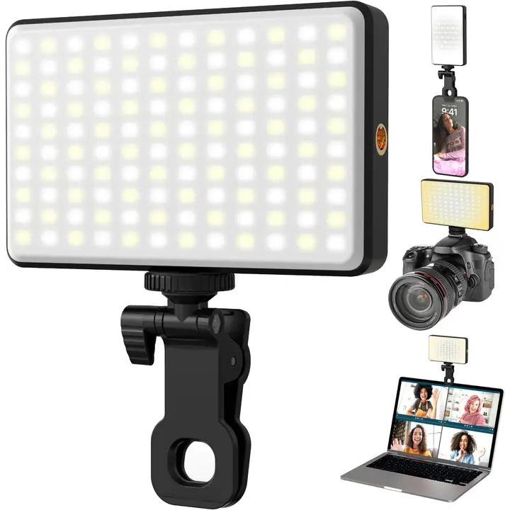 Luz De Preenchimento Rgb Mobile Para Câmera Table