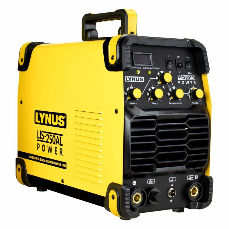 INVERSOR DE SOLDA ALUMINIO POWER LIS-250AL 220V LYNUS – 110226