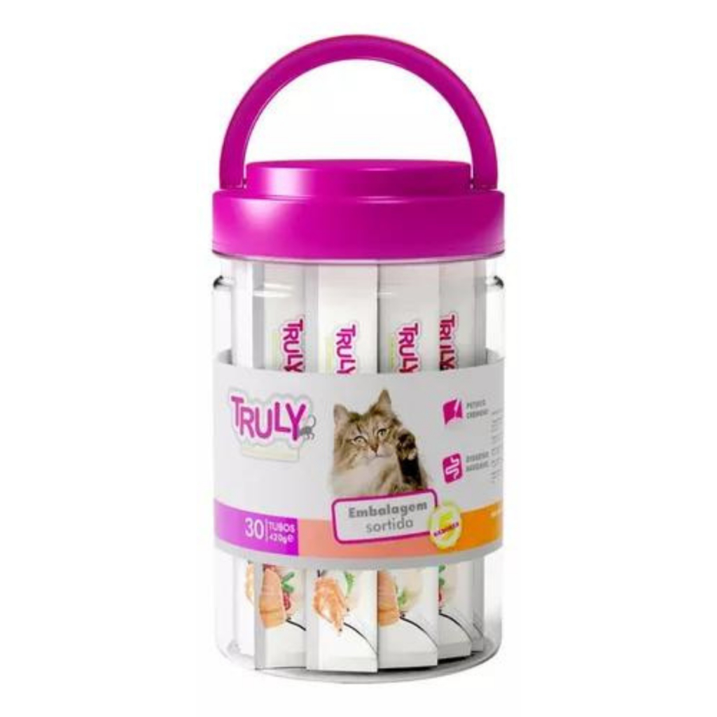 Petiscos Truly wanpy Para Gatos 25un/40un/50un