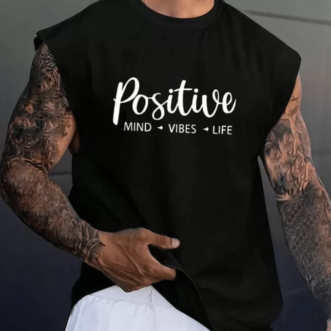 Camiseta Regata Oversized Masculina Academia Trein