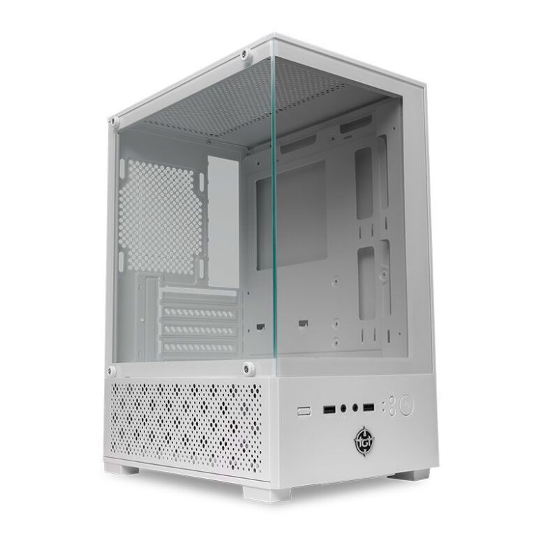 Gabinete Gamer TGT Legion, Mini-Tower, Lateral de 