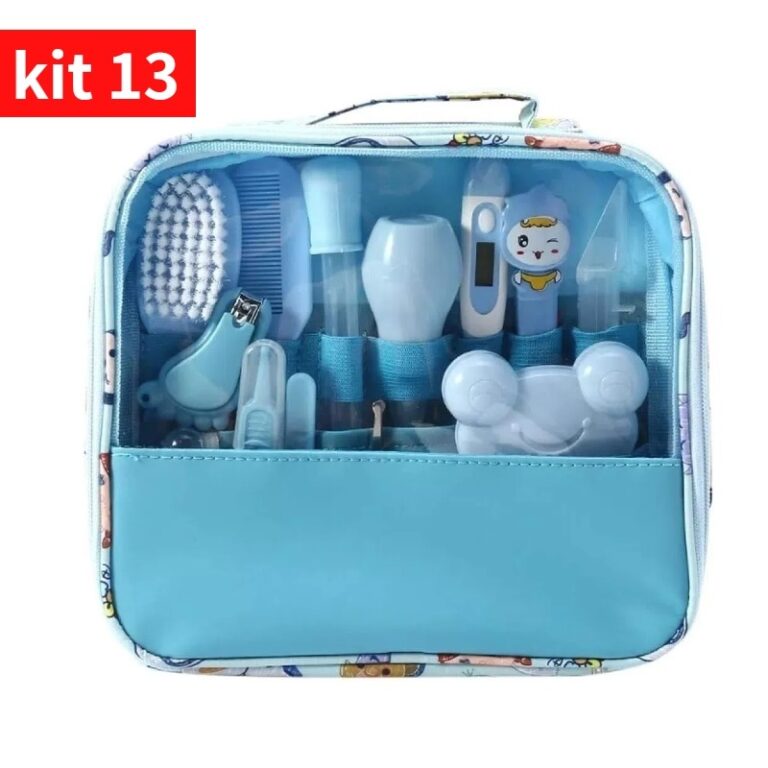 Kit 13 Higiene Cuidado Bebê Recém Nascido Essenc