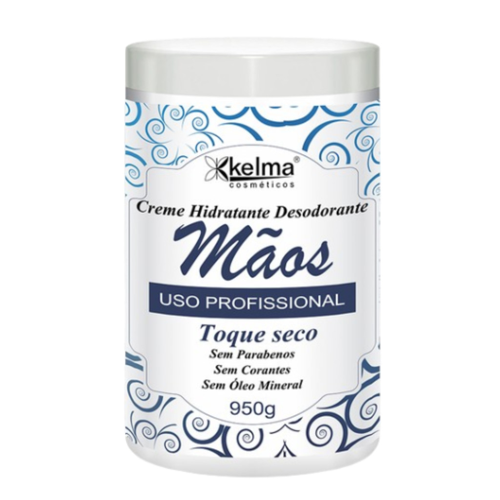 KELMA CREME HIDRATANTE DESODORANTE MÃOS 950G
