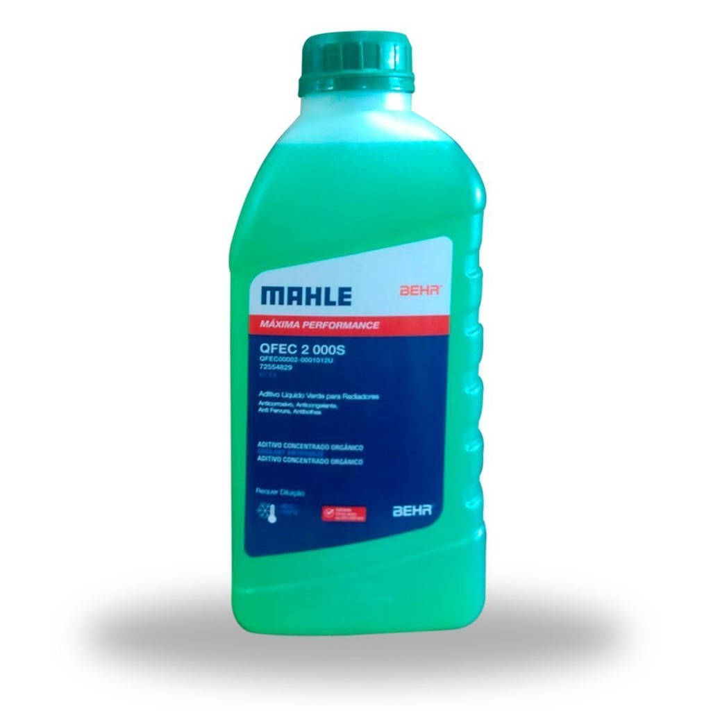 ADITIVO PARA RADIADOR CONCENTRADO ORGANICO VERDE 1L MAHLE QFEC 2 000S CD FILIAL CAMPINAS