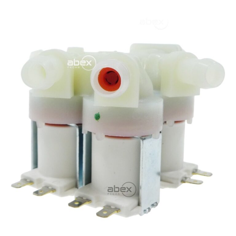 Válvula Entrada Água 4 Vias 12v Lava Seca LG Cv5