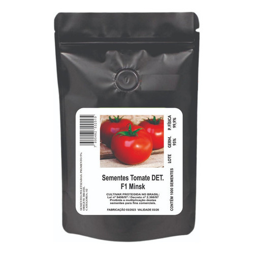 1.000 Sementes Tomate Det. F1 Minsk
