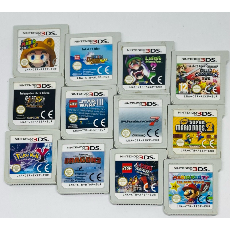 Jogos Nintendo 3ds e DS Vários Títulos – Leia A Descrição – FIFA SOCCER- MARIO KART- POKÉMON – ANIMA