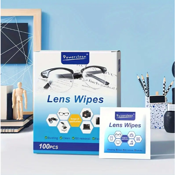 Caixa Powerclean C/ 100 Peças Lenços Flanela Ume