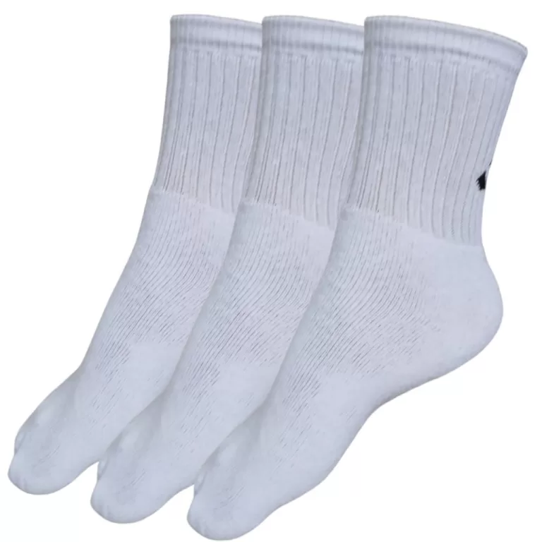 Kit 3 Meia Sport Dia a Dia Confortável Masculina 