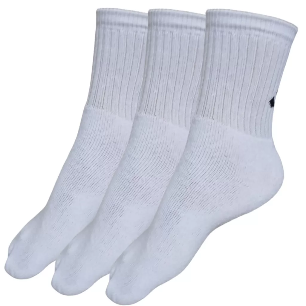 Kit 3 Meia Sport Dia a Dia Confortável Masculina Cano Longo Respirável Barata 39a43 1006-3