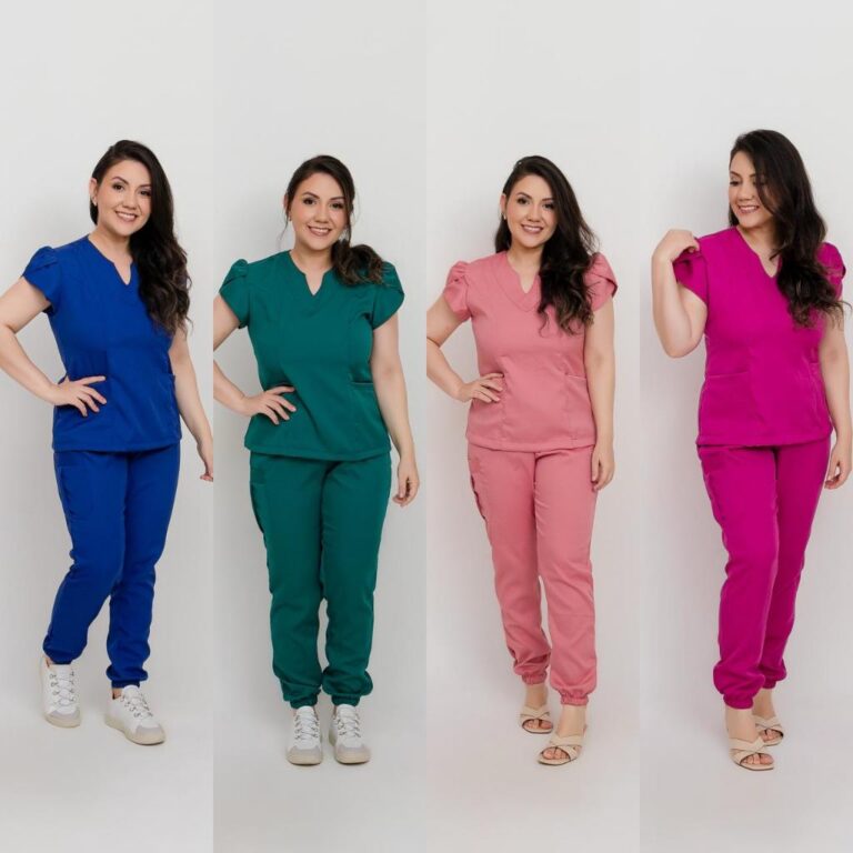 Conjunto Pijama Cirúrgico/Hospitalar com Elastano
