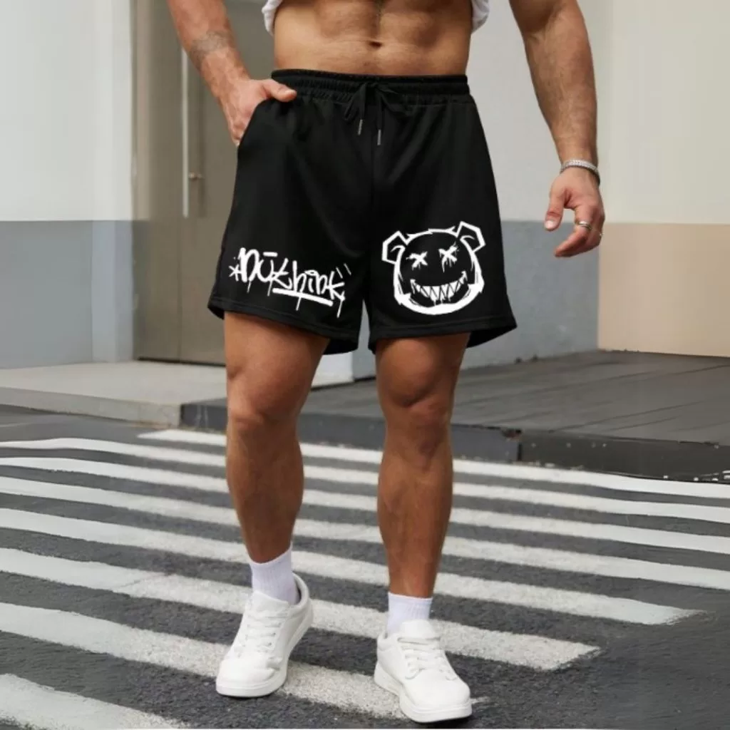 Shorts Bermuda Masculino Moletom Alta Qualidade e Conforto Academia Praia Treinos Esporte Fitness