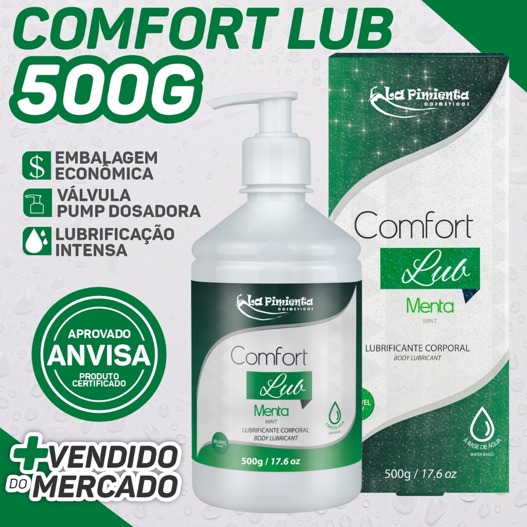 LUBRIFICANTE ÍNTIMO PARA MOMENTOS SUAVES E ENVOLVENTES, COM DESLIZE PERFEITO