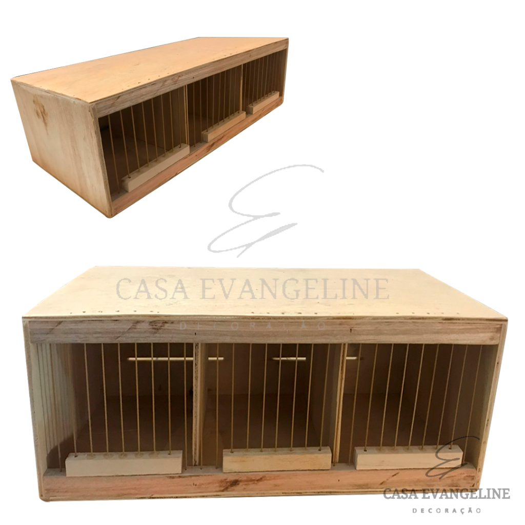 Gaiola Transporte De Aves Pássaros Calopsitas Rosélas Periquito Inglês Carregador Ex Grande 3 Bocas