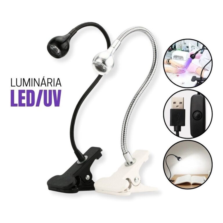Mini cabine lanterna clip de mesa led uv secagem g