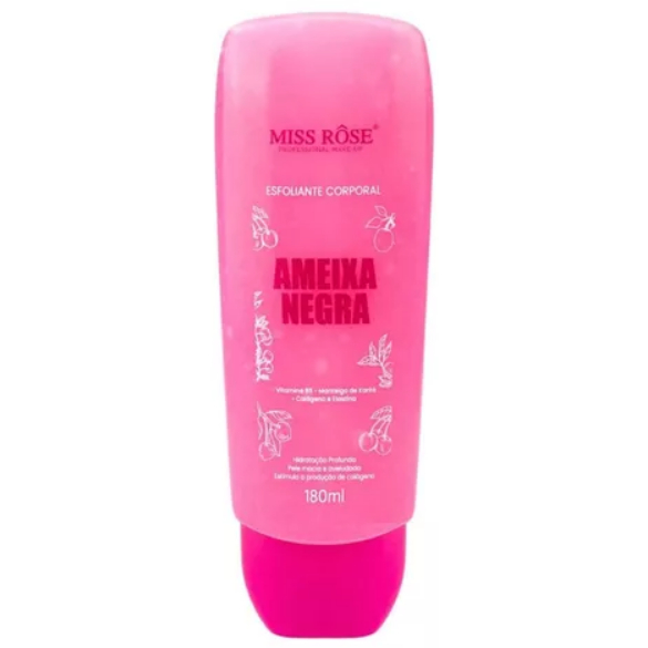 Miss Rôse Esfoliante Corporal Ameixa Negra 180ml