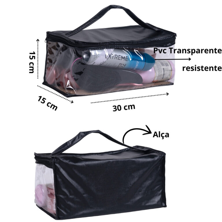 Necessaire Reforçada Organizadora Maquiagem  Brin