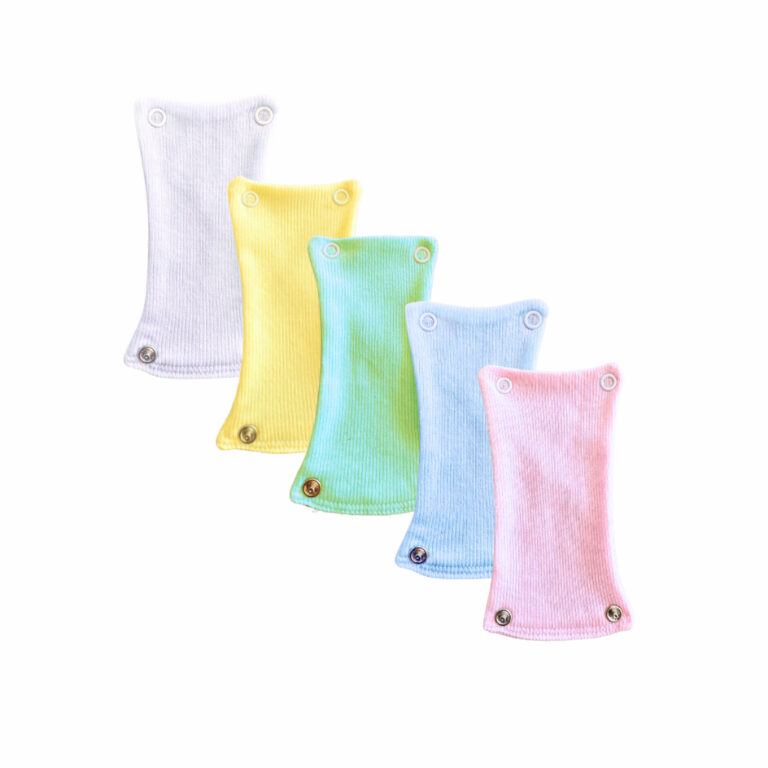 Kit 4 Extensor Ou Alongador De Body Bebê 2 Botõe
