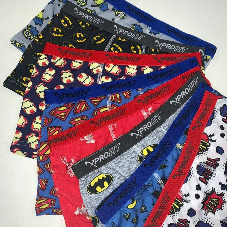 10 Cuecas Box Boxer Infantil de Criança COM FORRO