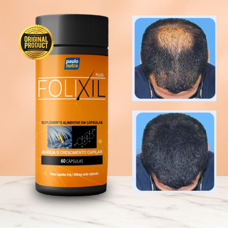 FOLIXIL CAPS – 1 POTE | Auxílio para Rotina