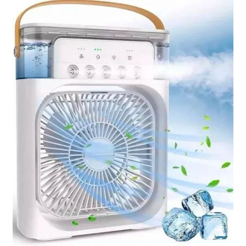 Mini ar condicionado ventilador umidificador climatizador