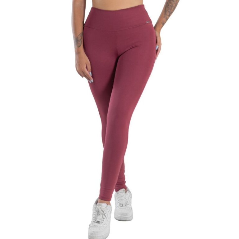 Calça Legging Feminina Fitness Cintura Alta Acade