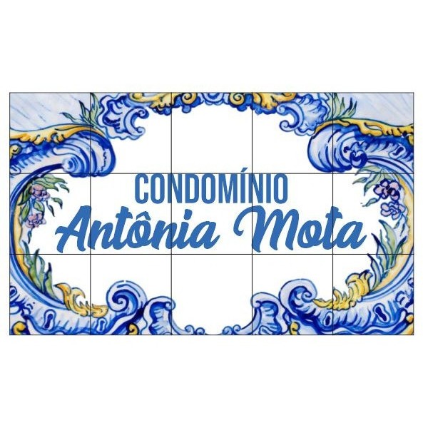 Quadro Azulejo Condominio Alta Durabilidade 0,60&#