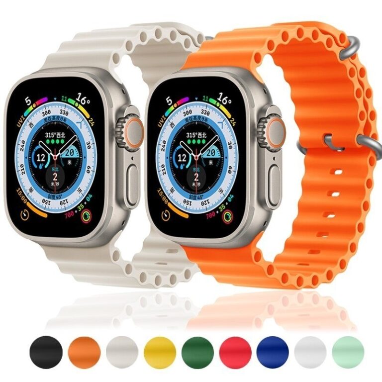 Pulseiras Ocean Silicone para Apple Watch Smart Re