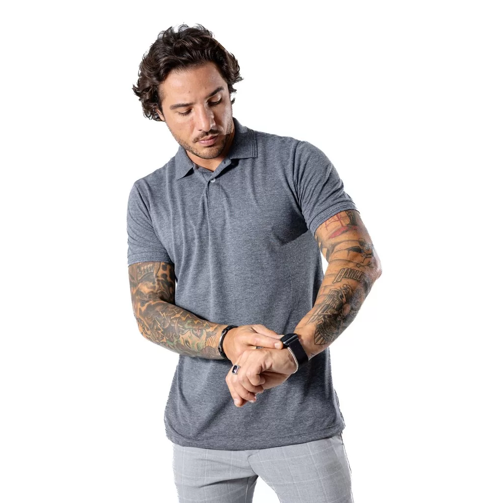 Camisa Gola Polo Masculina Piquet  Atacado Uniforme HL LISAS