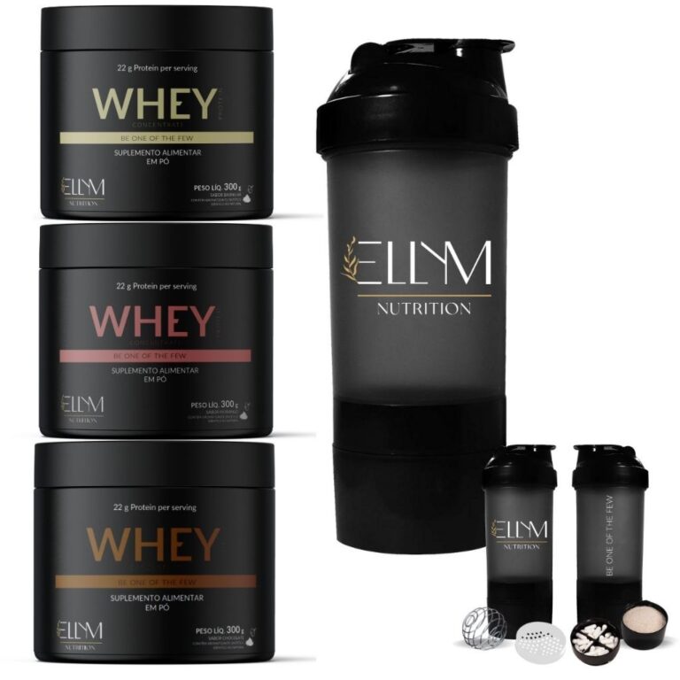 Kit Whey Protein Napolitano 900g (3x300g) Proteín