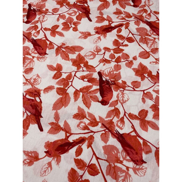 Tecido Tricoline Estampado 100% Algodão – F