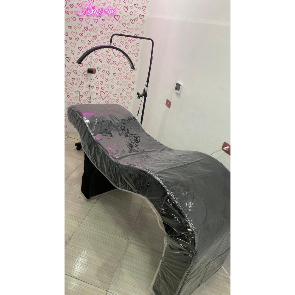 Capa de Proteção Transparente para Maca de Estética, Massagem e Fisioterapia