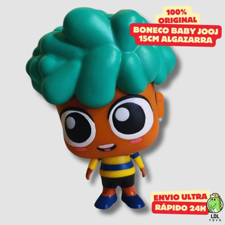 Boneco Baby Jooj 15 Cm Vinil Youtuber Baby Natu Al