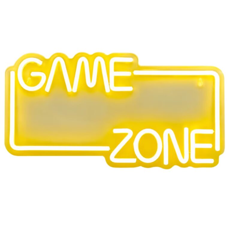 led neon game zone acompanha fonte – 50cm