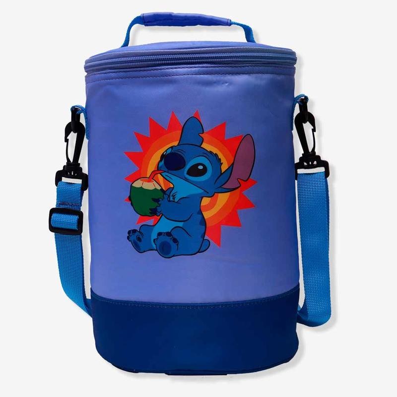 BOLSA TERMICA CILINDRICA STITCH DISNEY ZONA CRIATIVA
