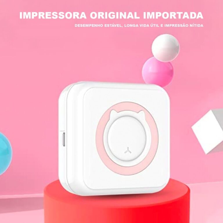 Impressora Fotográfica Multifuncional Bluetooth C