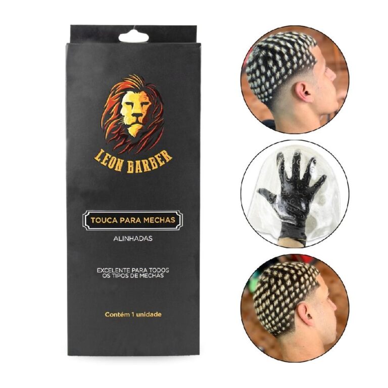 Touca Silicone Caroço Mechas Alinhadas Tamanho P 