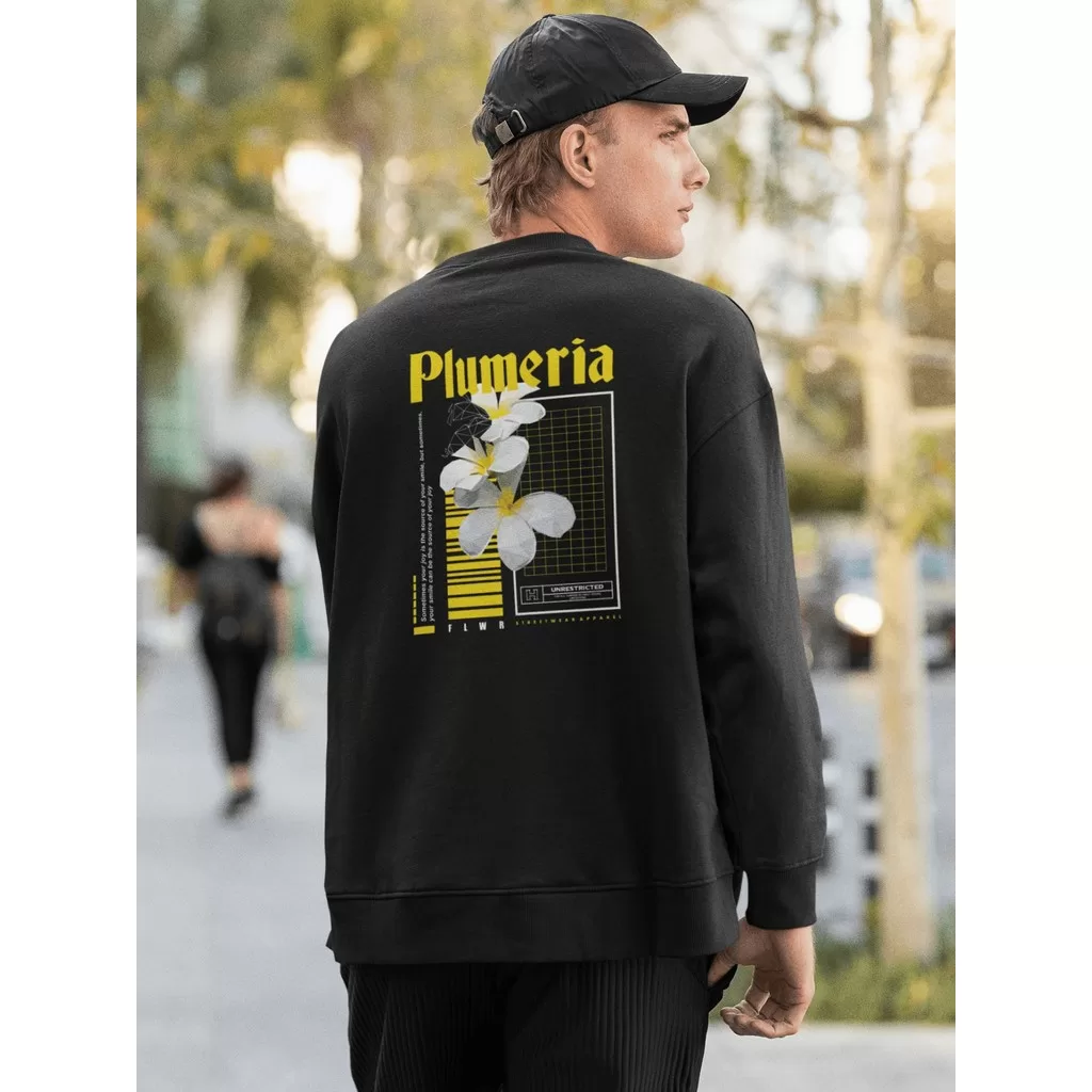 Moletom Careca Blusa de Frio Suéter Gola Redonda Masculino Casual Streetwear 100% Algodão Estampa –