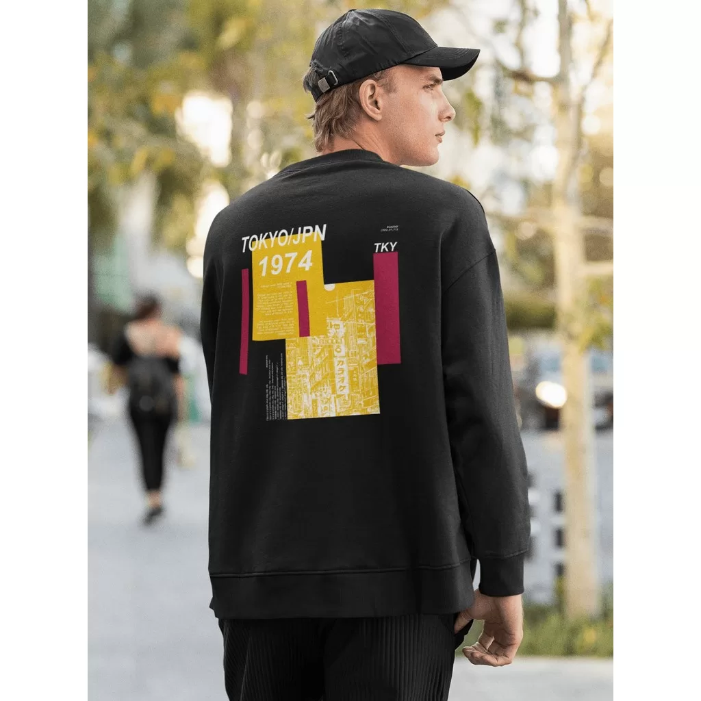 Moletom Careca Blusa de Frio Suéter Gola Redonda Masculino Casual Streetwear 100% Algodão Estampa –